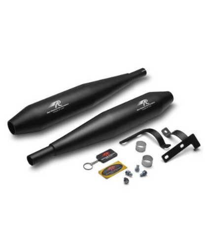 Red Rooster Performance Celesta Pro Exhaust for Jawa 42 / Jawa Classic / Yezdi Roadster / FJ 42 - Black Matte