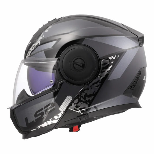 LS2 FF902 Scope II Oxyd Helmet - Gloss Black Titanium