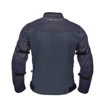Solace Thrift Mesh Jacket - Schema Blue