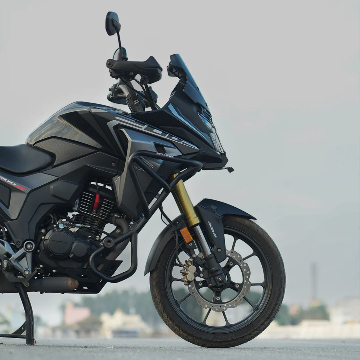 Moto Torque Honda CB 200X Crash Guard - Black