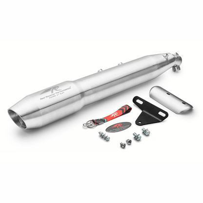 Red Rooster Performance Pegasus Max Exhaust - Silver Matte