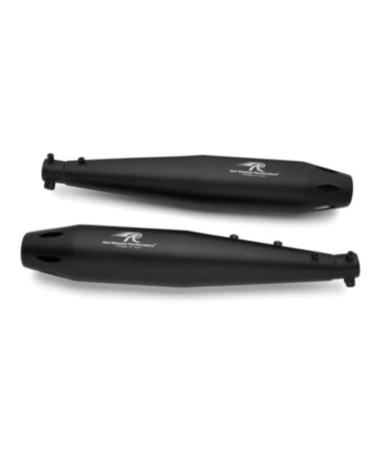 Red Rooster Performance Atlas Pro Exhaust for Royal Enfield Classic 650 - Black Matte