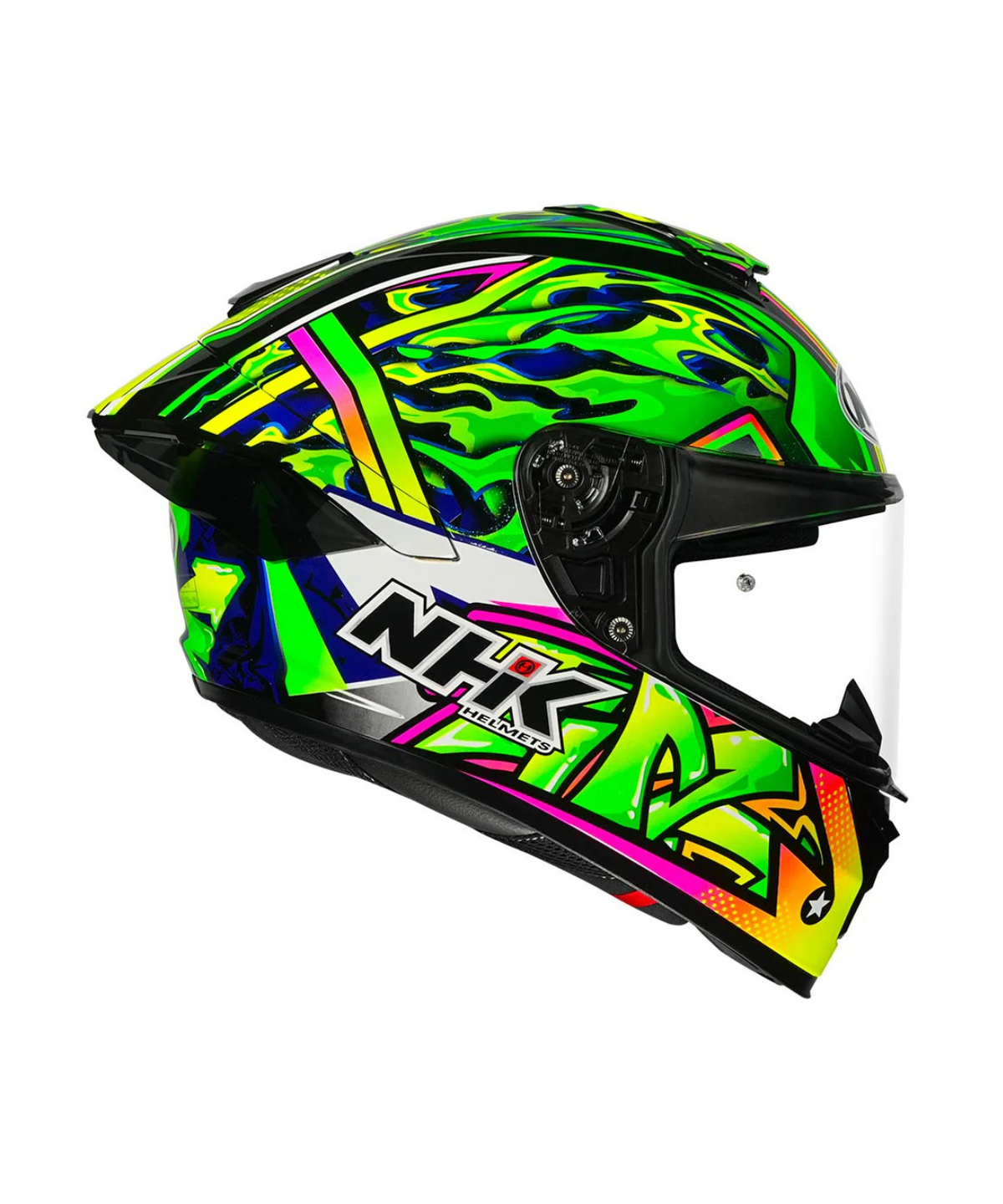 NHK K5R Timothee Helmet - Black Green - NHK