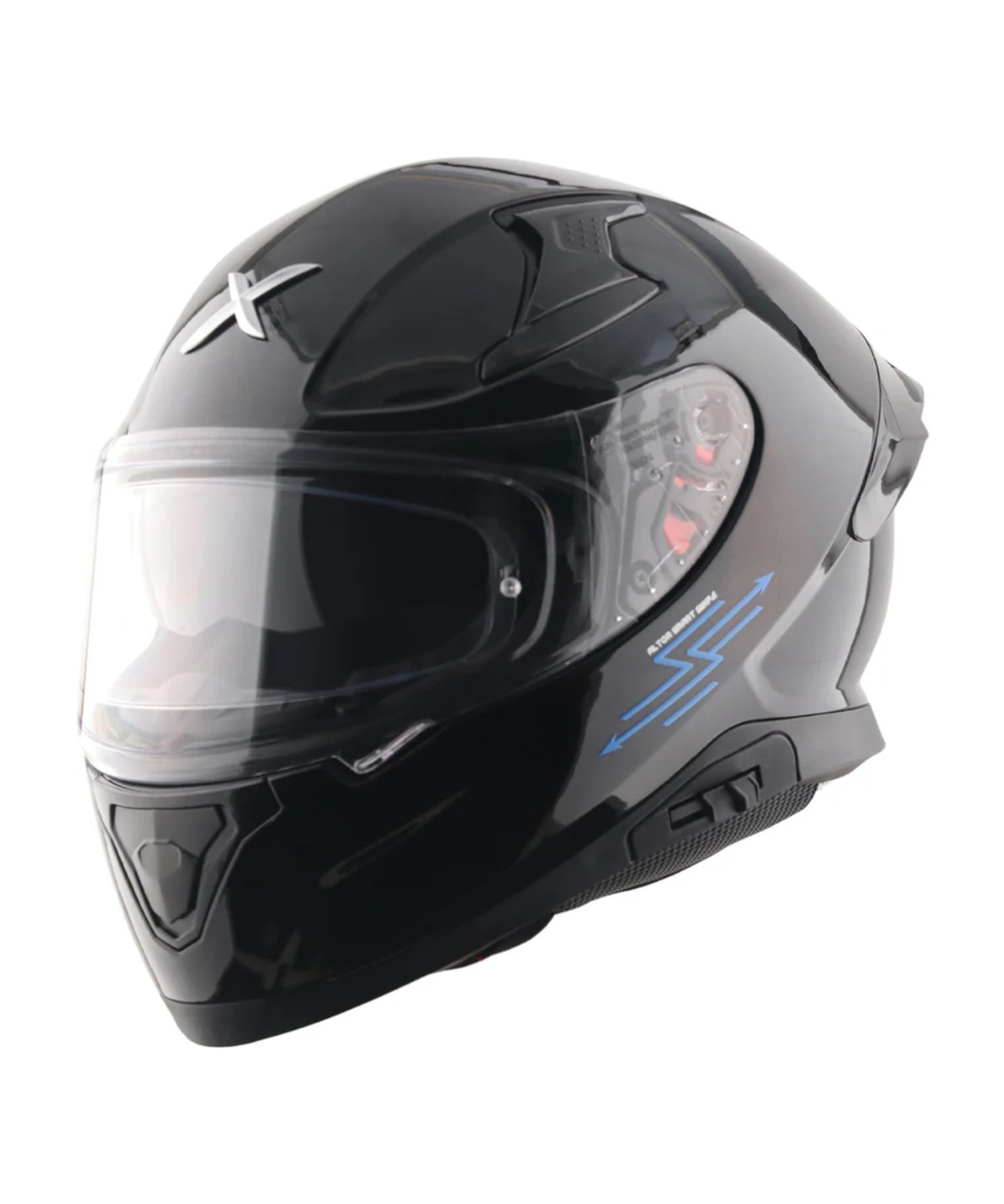 Axor Apex X Altor Smart Bluetooth Helmet - Gloss Black