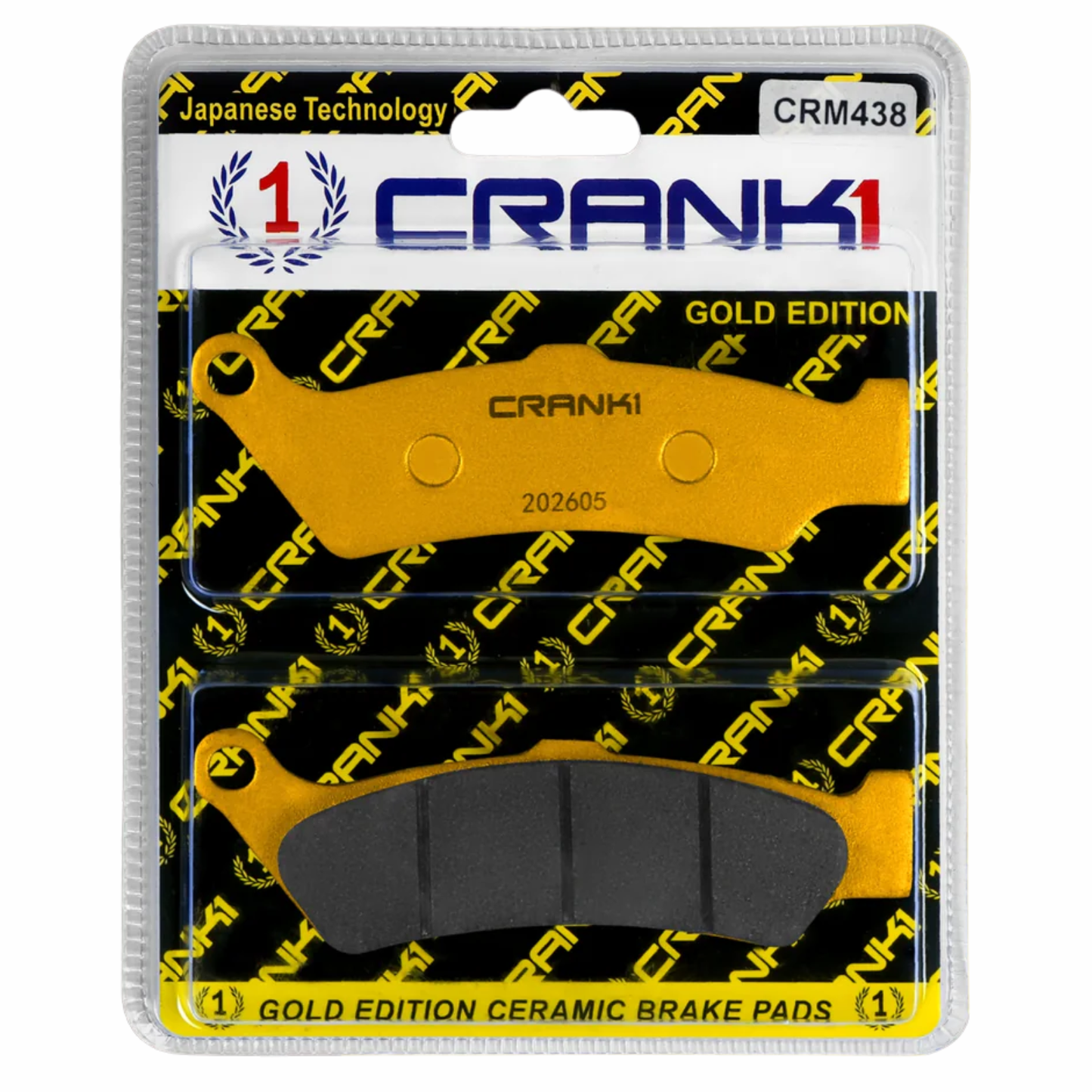 Crank1 Ceramic Brake Pads for Ather 450X