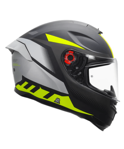 MT Hummer Brick Helmet - Matt Fluorescent Yellow