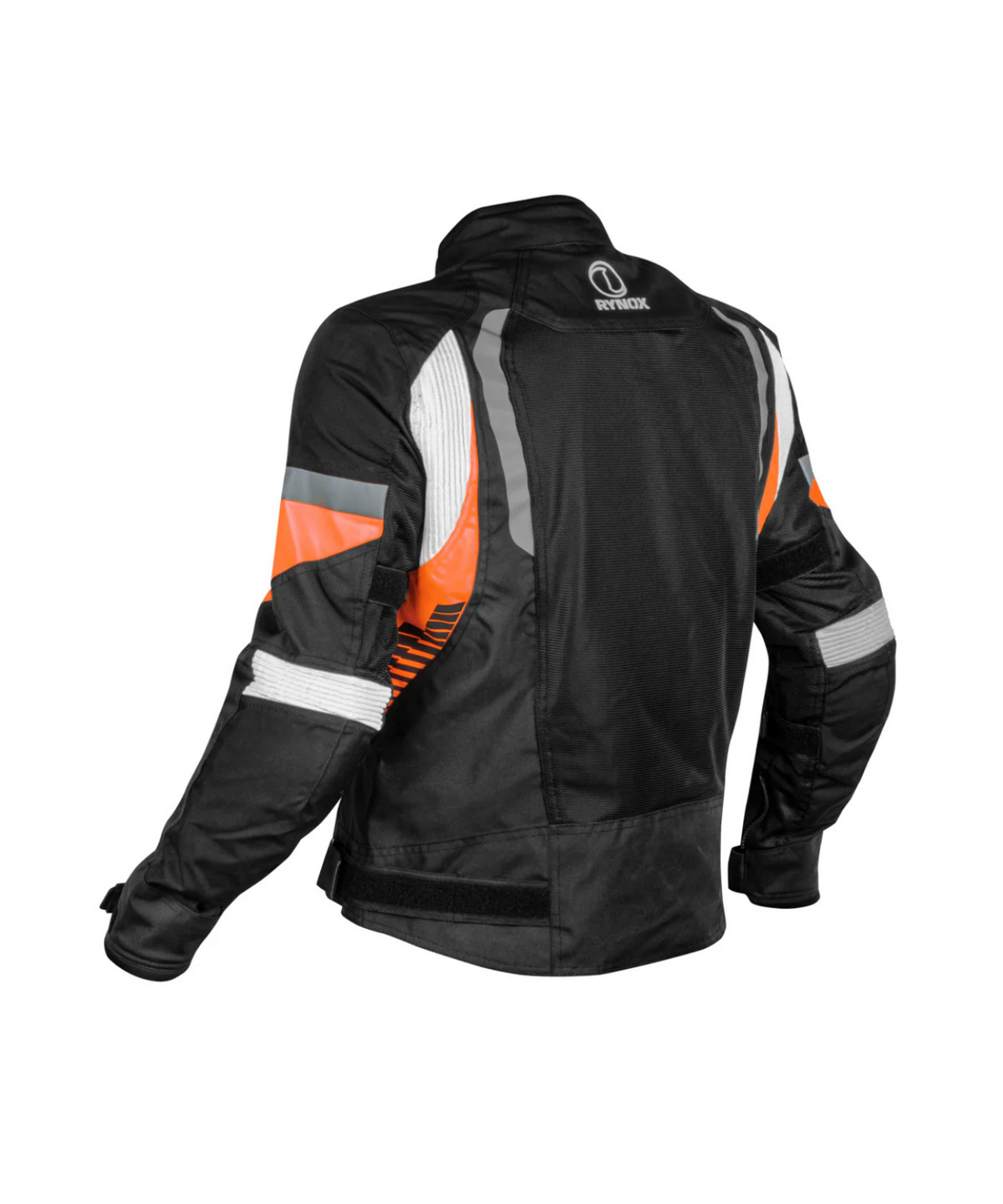 Rynox Tornado Pro 4 CE Certified Class A Riding Jacket - Black Orange - Rynox