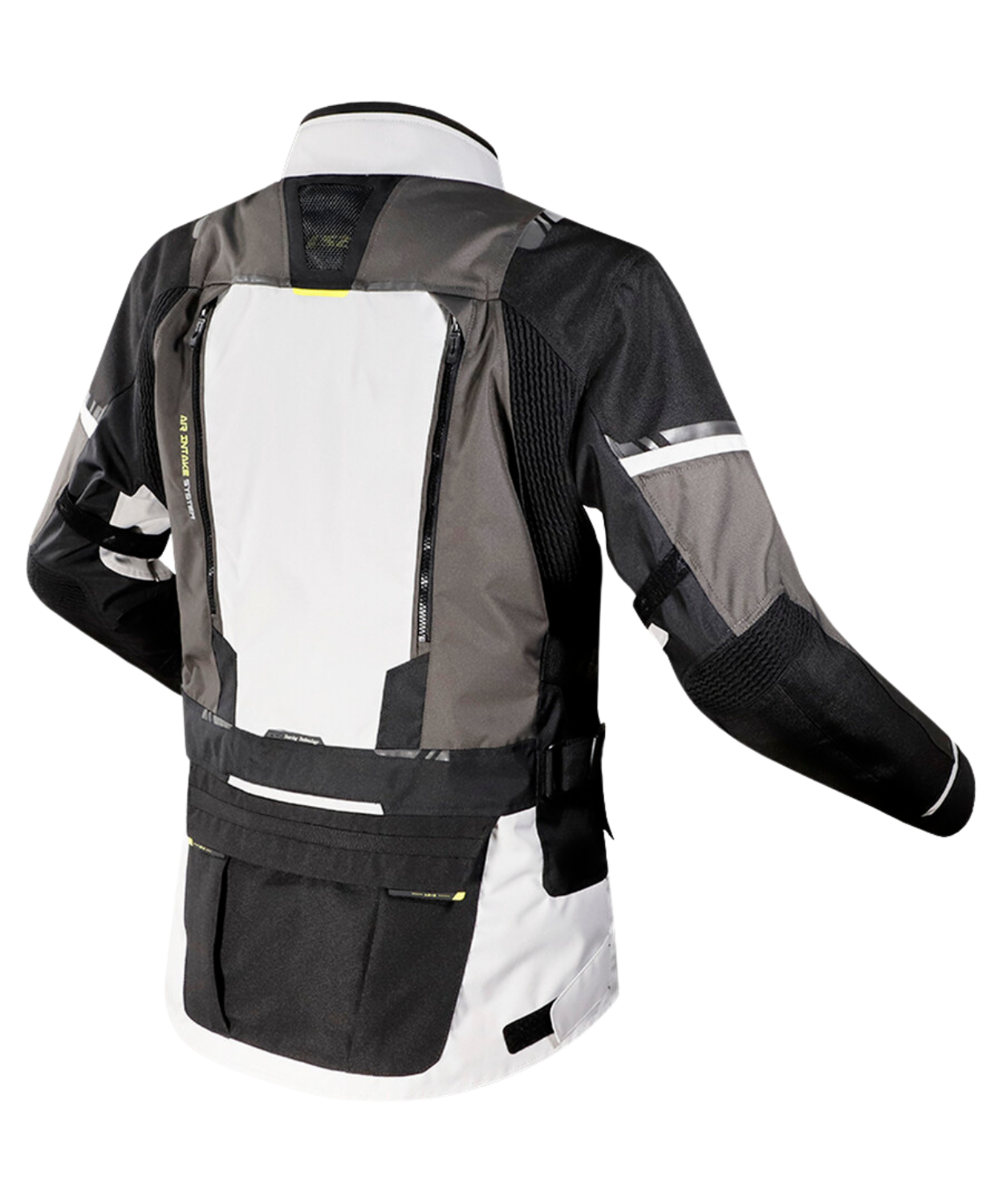LS2 Norway Riding Jacket - Black Grey Yellow