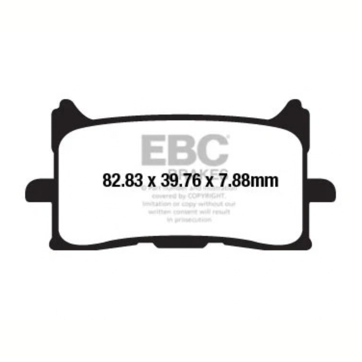 EBC Honda Africa Twin (2016-2019) Fully Sintered Brake Pads - EBC Brakes