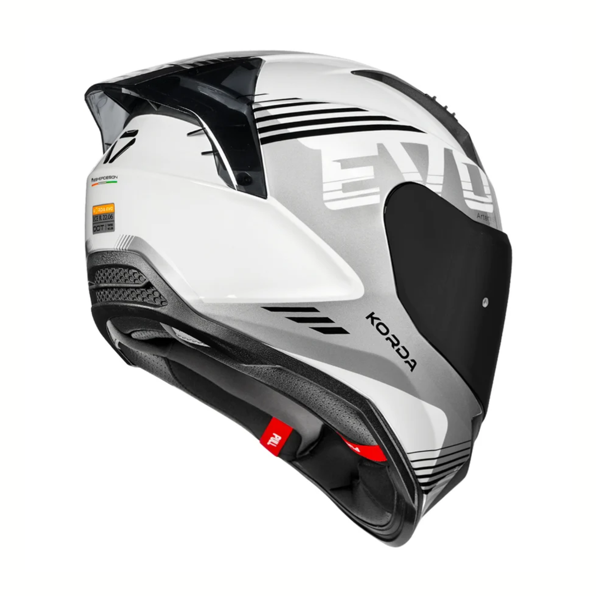 Korda EVO Artemis Helmet - Gloss White Grey