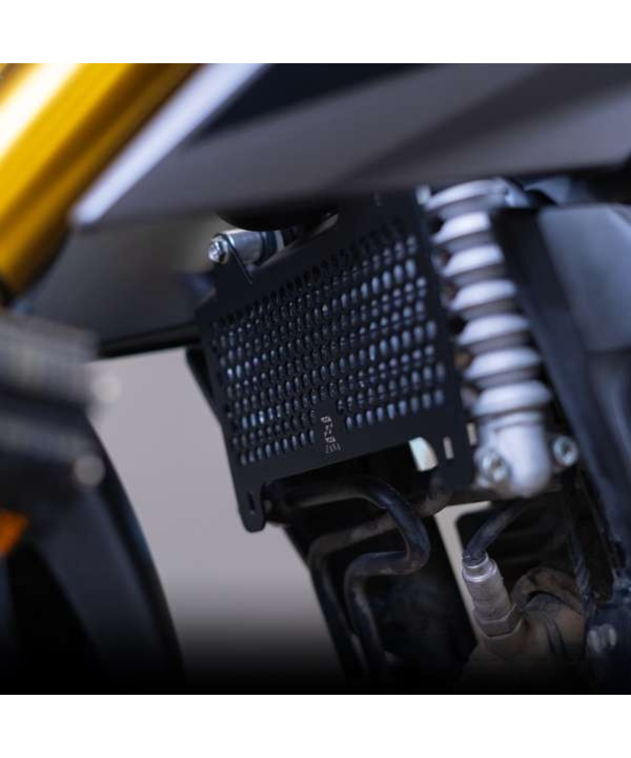 Zana Radiator Guard Honeycomb Black for Honda CB300F - ZI-8279
