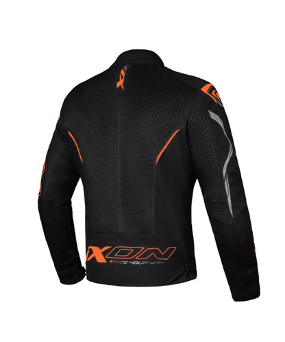 Ixon Flicker Riding Jacket - Black Orange