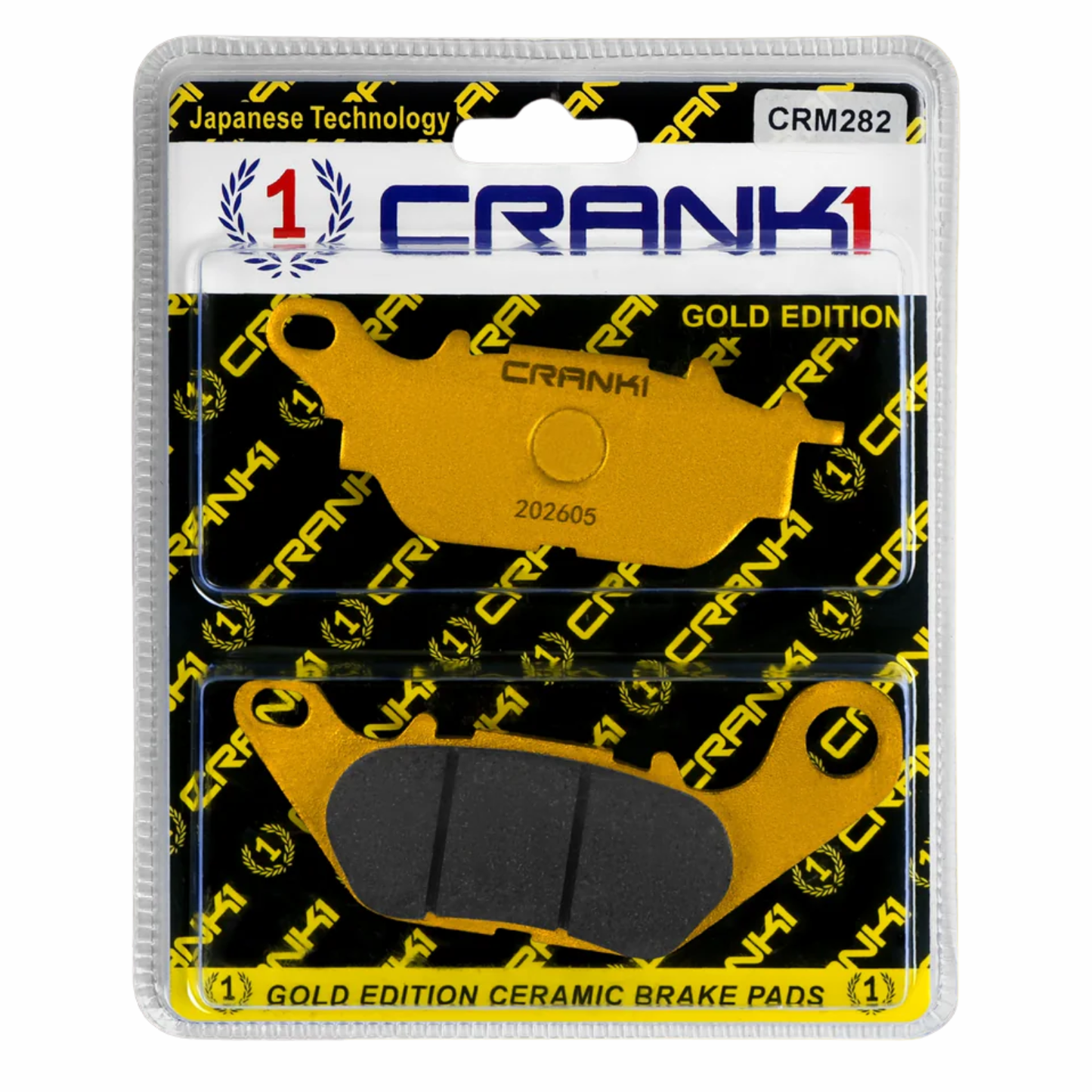 Crank1 Ceramic Brake Pads for Yamaha R15 V2