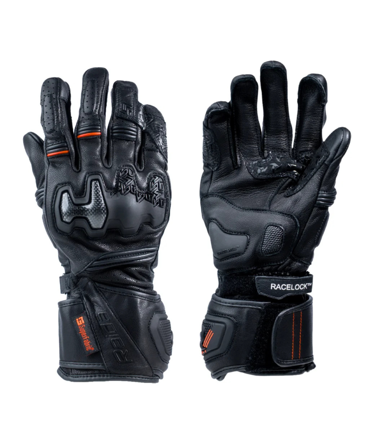 Raida Drift Evo Motorcycle Riding Gloves - Red