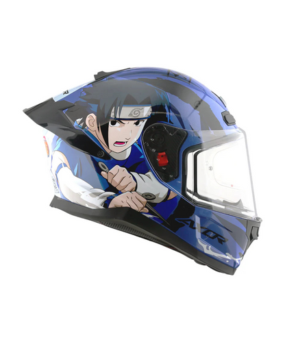 Axor Saber Sasuke Helmet - Gloss Dark Blue Black