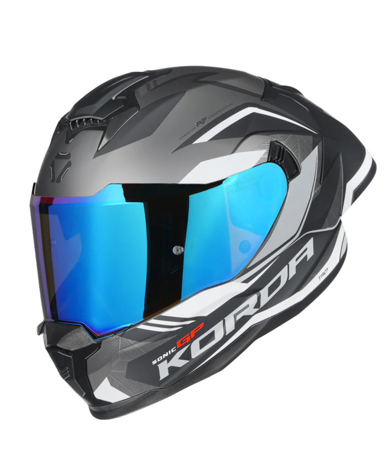 Korda Sonic GP Troy Helmet - Matt Grey