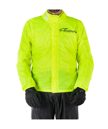Alpinestars Hurricane V2 Rain Jacket - Yellow Fluorescent