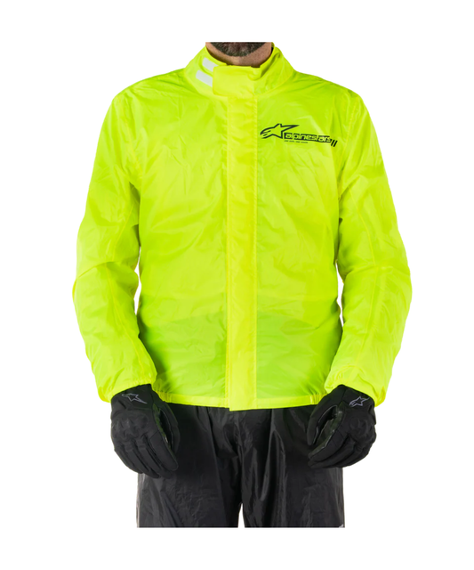 Alpinestars Hurricane V2 Rain Jacket - Yellow Fluorescent