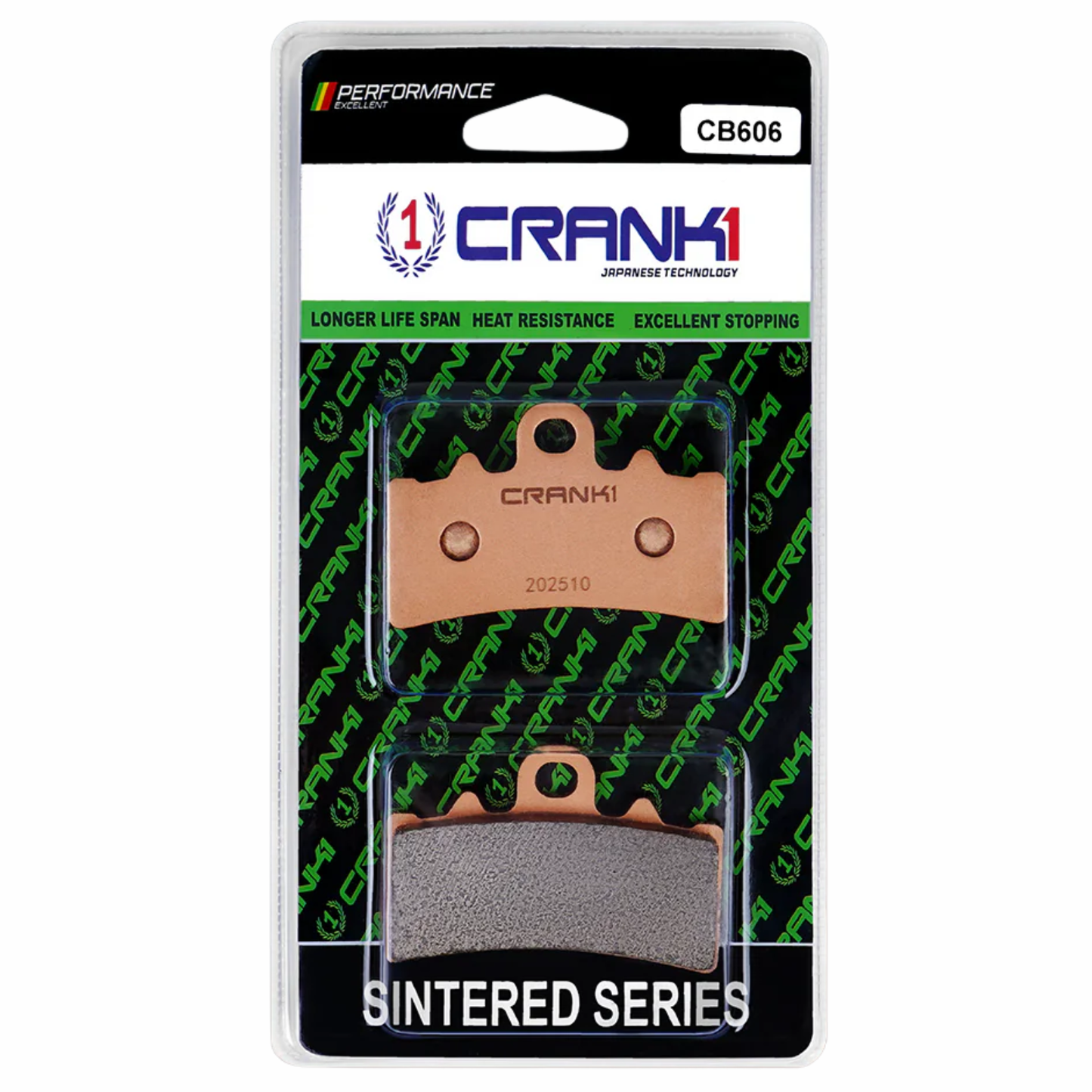 Crank1 Sintered Brake Pads for KTM 250 Duke Gen 3 (2024-2025)