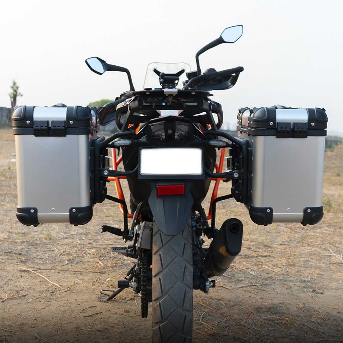 Zana KTM ADV 250/390 (2025) Aluminium R-Flat Pannier 36L - Silver - ZI-8491-RS - Zana