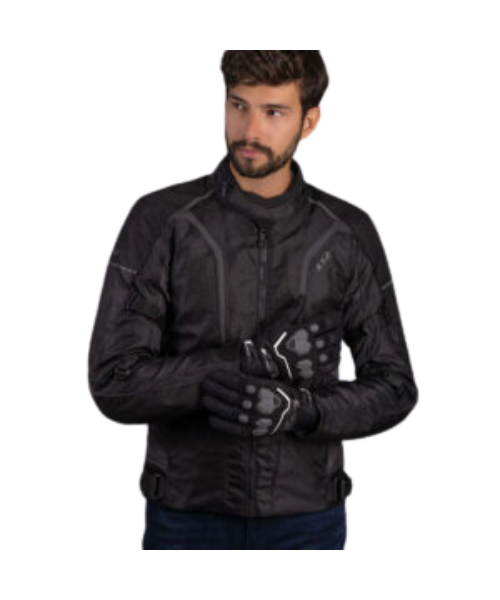 LS2 Sepang Riding Jacket - Black Dark Grey