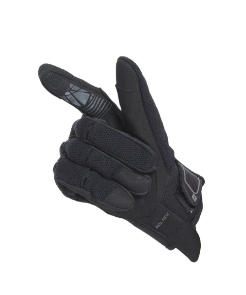 Solace X-Pro Motorcycle Riding Gloves - Black