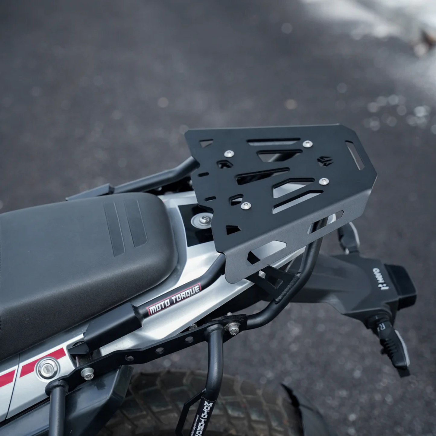 Moto Torque Xpulse 210 Back Carrier Top Rack - Black