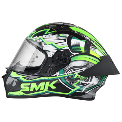 SMK Stellar Sports Turbo Graphics MA286 Helmet