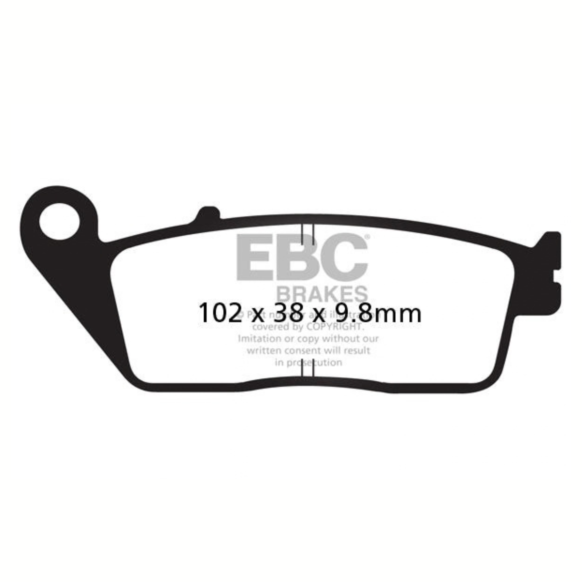 EBC Honda DN 01 (2008-2011) Fully Sintered Brake Pads - EBC Brakes