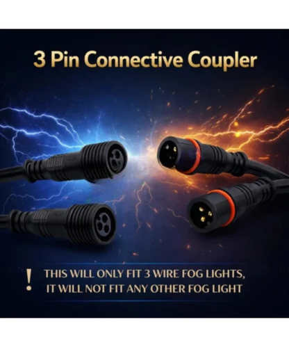 HJG 3 Pin Wireless Wiring Harness Kit with Remote Control