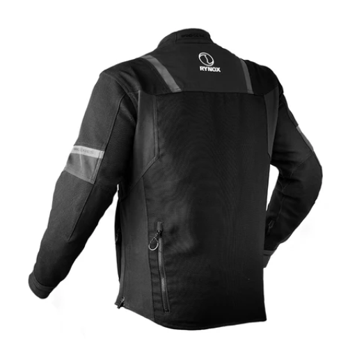 Rynox Outlander Pro CE Certified Class AA Motorcycle Riding Jacket - Black
