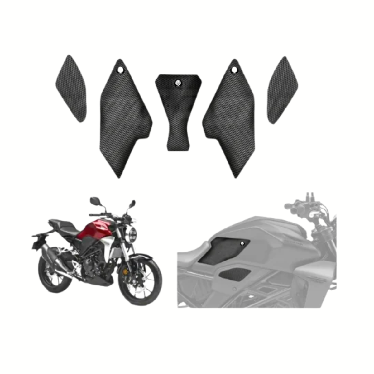 Mototrendz Honda CB 300R Traction Pads