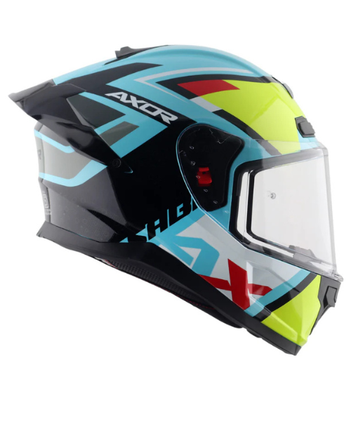 Axor Saber X-Sport Helmet - Gloss Black Neon Yellow