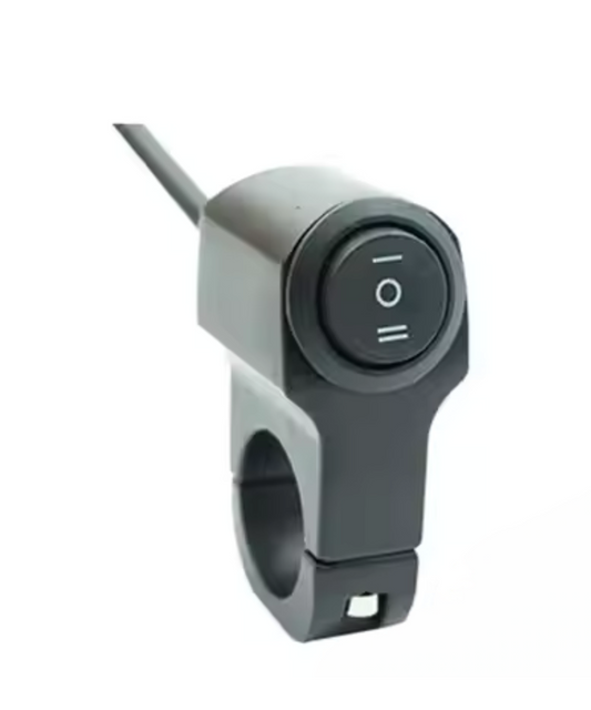 Moto Arch Dual Colour Aux Light Switch - Black