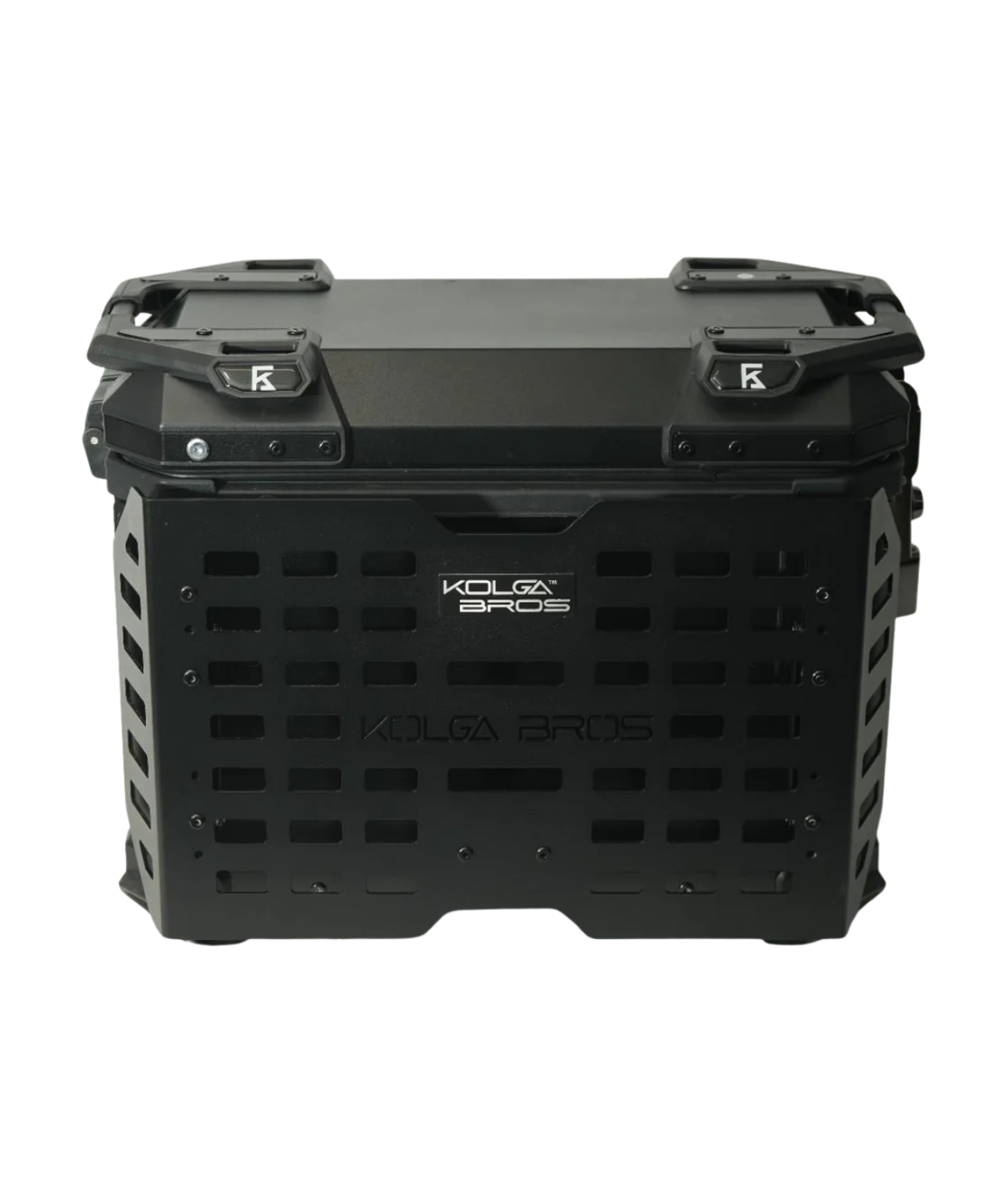 Kolga Bros Camper 38L Moto Alluminium Panniers - Black