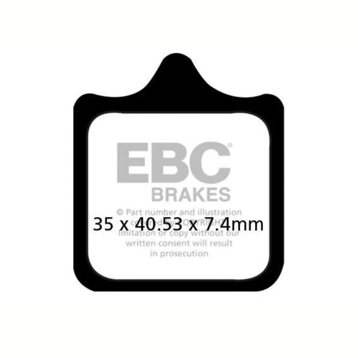 EBC Triumph Speed Twin 1200 (2019-2020) Fully Sintered Brake Pads