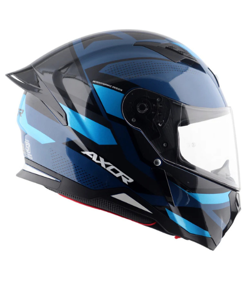 Axor Hunter Cornet Helmet - Gloss Dark Blue Black