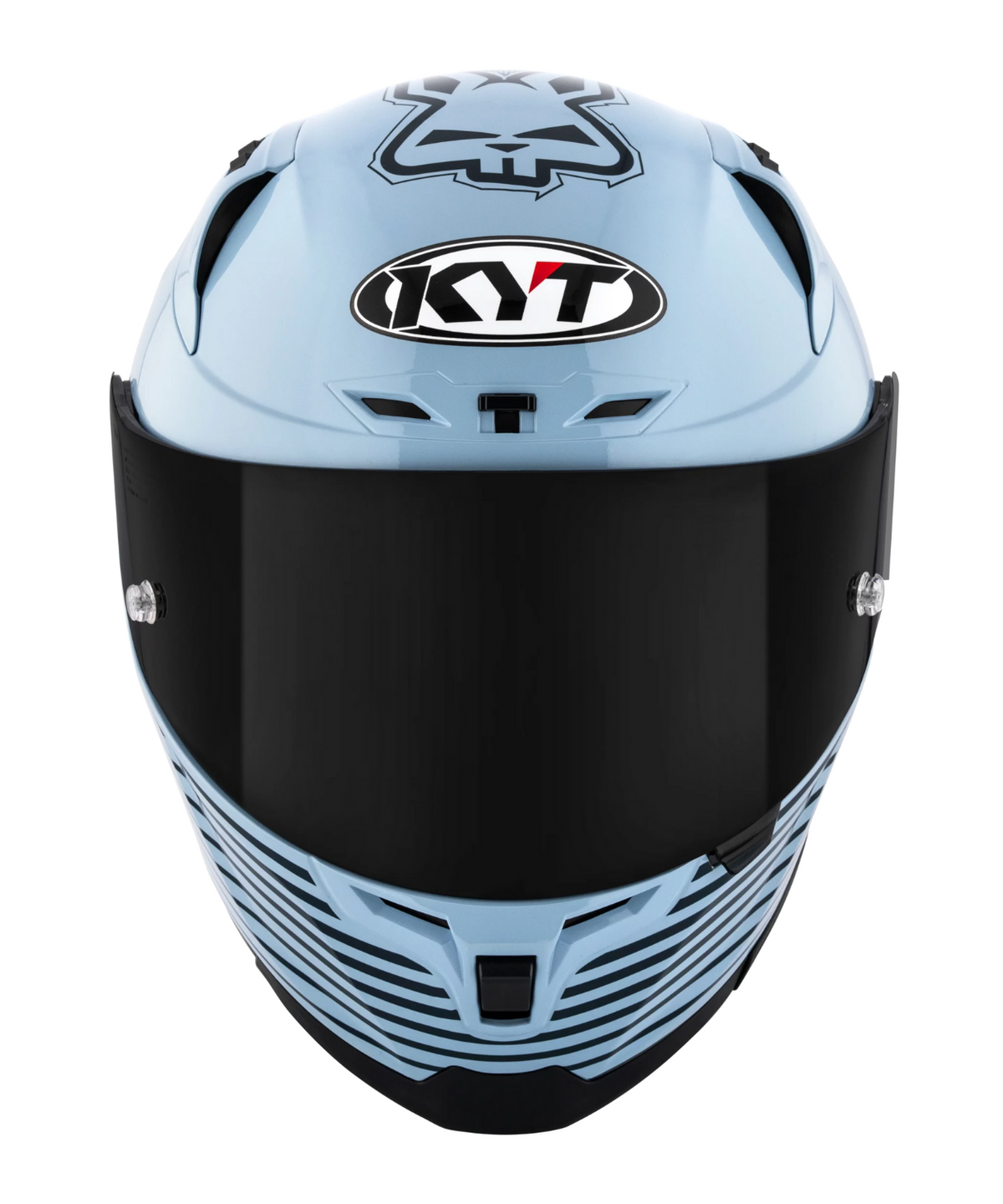 KYT Striker 2V AF37 Livery Full Face Helmet - Gloss Sea Blue - KYT Helmets