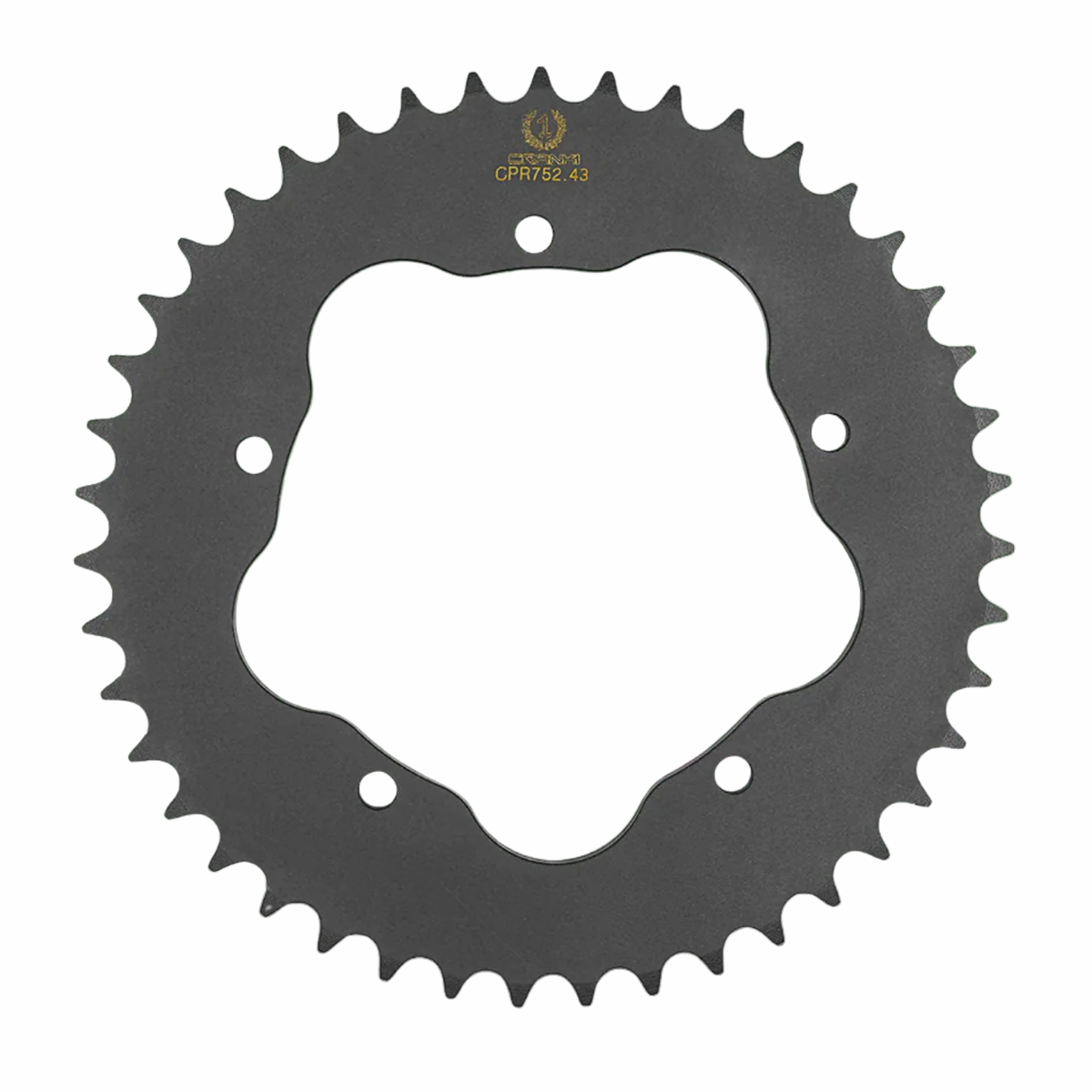 Crank1 Aprilia Mana 850 GT (2007 Onwards) Performance Motorcycle Sprocket - Black - CPR752.43T
