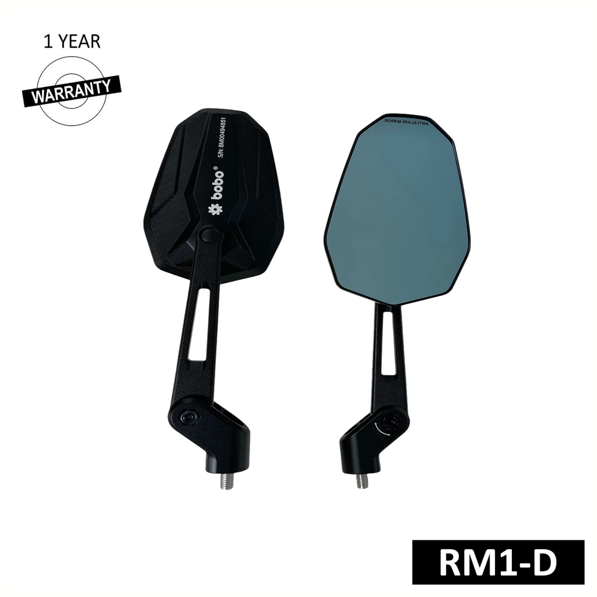 BOBO RM1 D Diamond Shape Rearview Mirror - BOBO