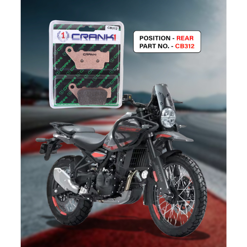 Crank1 Royal Enfield Himalayan 450 (2021-2023) Sintered Brake Pads