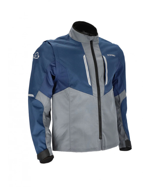 Acerbis X-Duro Enduro Riding Jacket - Blue Grey