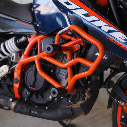 Moto Torque KTM Duke 250/390 Gen 3 Thor Crash Guard - Orange