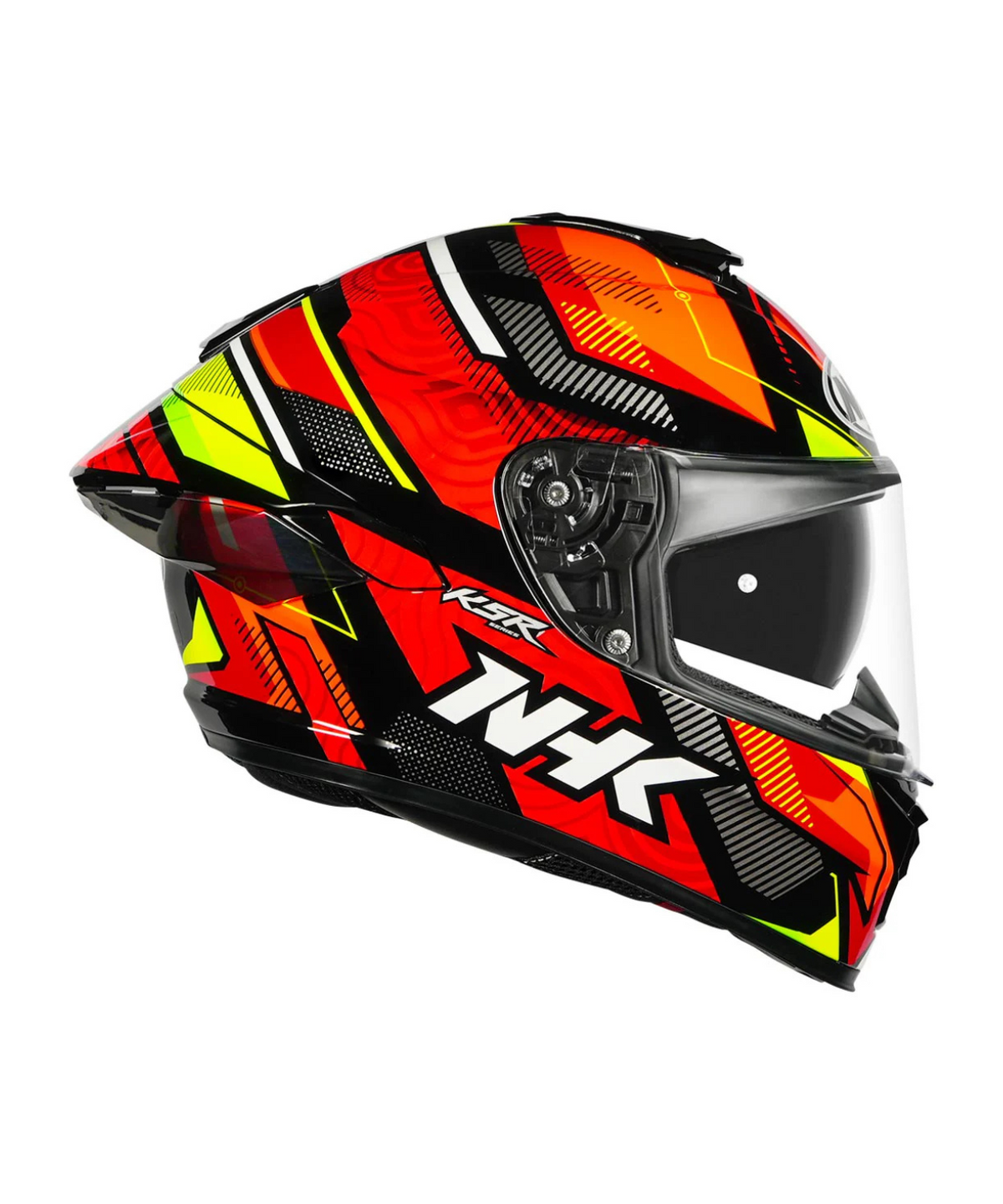 NHK K5R Speed Light Helmet - Black Red - NHK