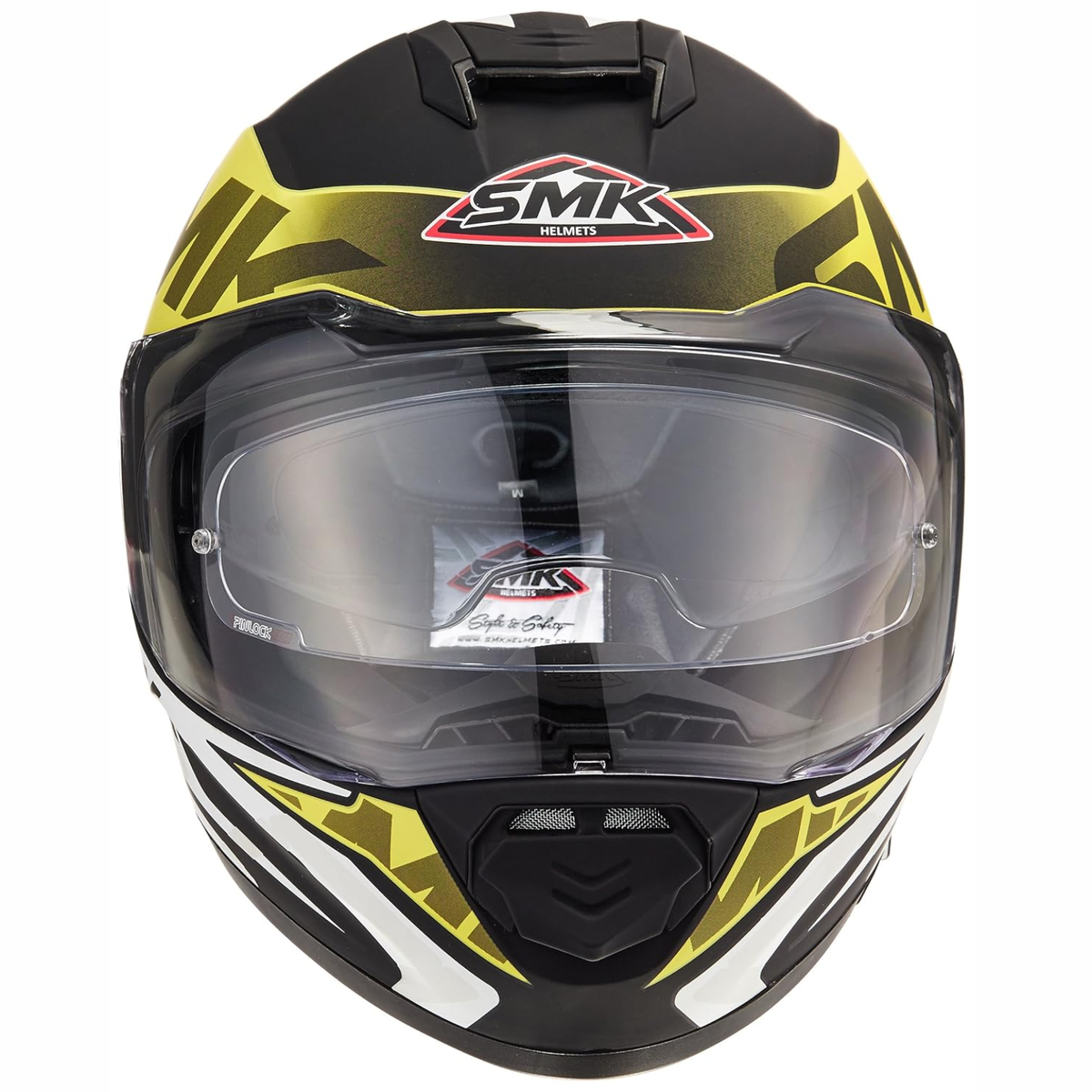 SMK Twister Logo Graphic MA241 Helmet - SMK