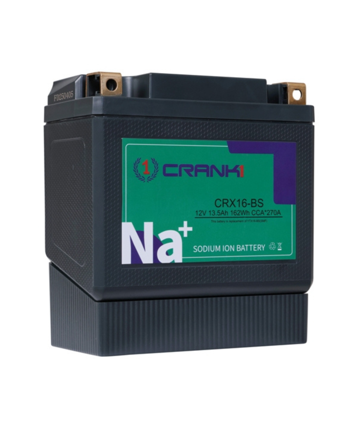 Crank1 Sodium ION Factory Activated Battery for Suzuki Intruder M1800R - (2008-2015) - CRX16-BS