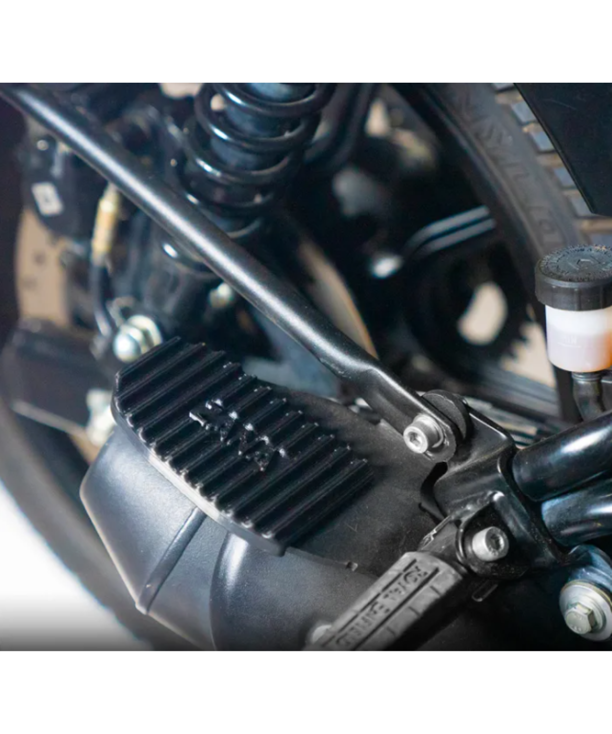 Zana Rear Footrest Mild Steel Pair For Hunter 350 - ZI-8302