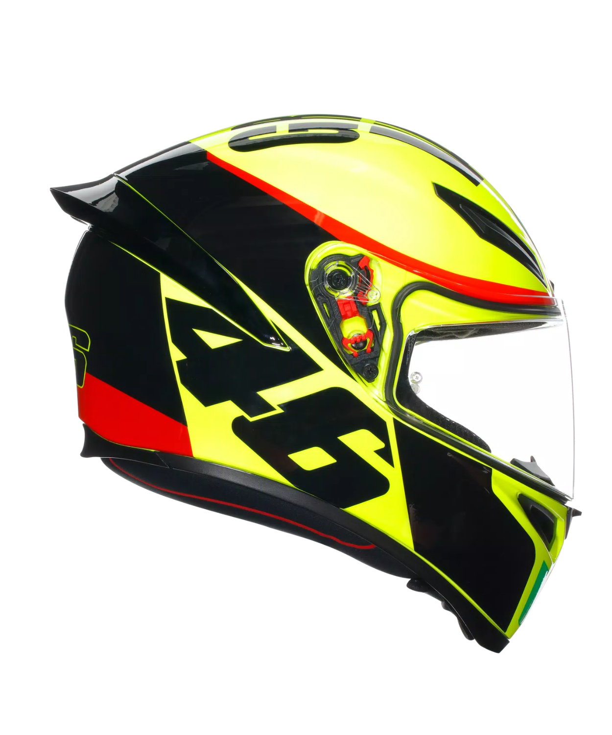 AGV K1S Grazie Vale 018 Helmet - Gloss Yellow Black