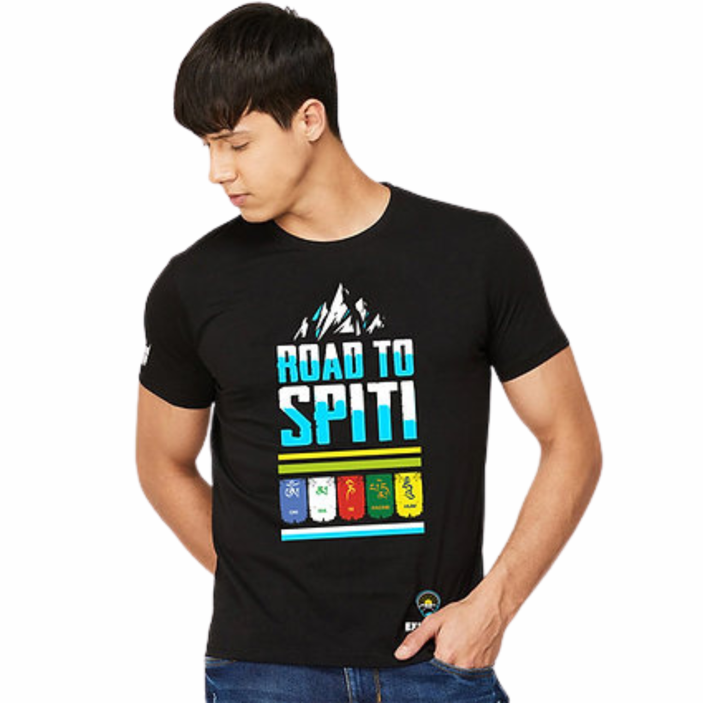 Fast Bend Spiti Explore Tshirt - TF 411 - Black