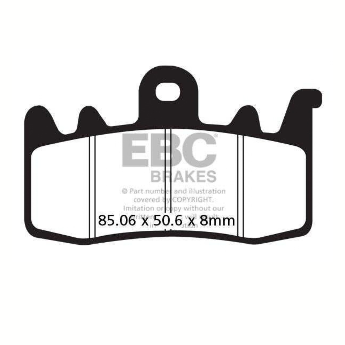 EBC BMW R 1200 RT LC (2014-2018) Fully Sintered Brake Pads